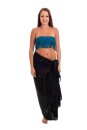 Sarong Pareo Wickelrock Strandtuch Lunghi Tuch Schlicht...