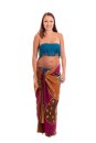 Sarong Pareo Wickelrock Dhoti Lunghi Tuch Strandtuch Loop...