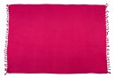 XL Sarong Wickelkleid Strandkleid Pareo Saunatuch Strandtuch Wickelrock Handtuch Schal ca 250cm x 120cm Schlicht Unisex Pink