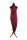 XL Sarong Wickelkleid Strandkleid Pareo Saunatuch Strandtuch Wickelrock Handtuch Schal ca 250cm x 120cm Schlicht Unisex Dunkel Rot