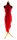 XL Sarong Wickelkleid Strandkleid Pareo Saunatuch Strandtuch Wickelrock Handtuch Schal ca 180cm x 115cm Schlicht Unisex Rot