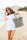 Badetasche Einkaufskorb große Strandtasche Familie Beach Bag Groß - Weiß Schwarz
