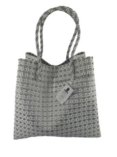 Badetasche Einkaufskorb große Strandtasche Familie Beach Bag Groß -  Schwarz Weiß